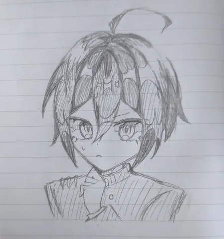 揺れる髪と伏し目の瞳