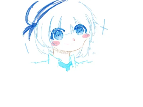 水色の瞳にひんやり微笑み