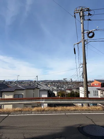 見晴らしの良い丘からの眺め