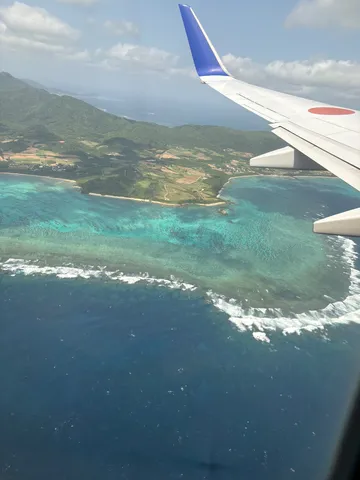 空からのエメラルドオーシャン