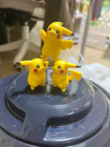 ピカチュウ三人衆のバランス芸