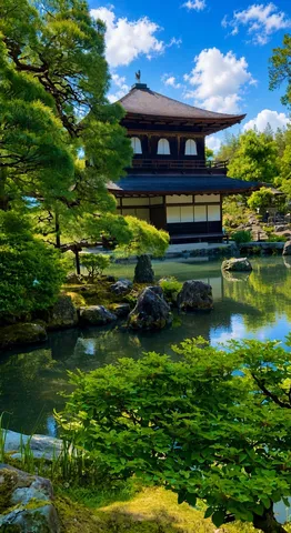 水面にほどける庭の時間