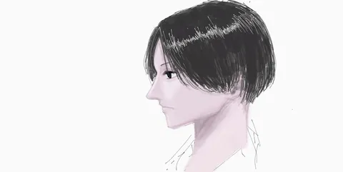 静かな横顔、モノローグ