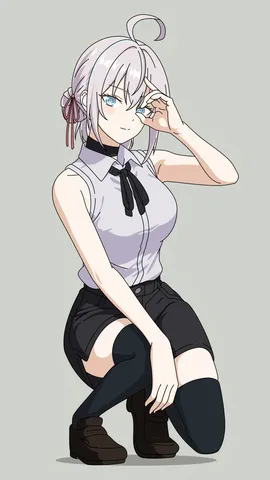 覗き見する透明感