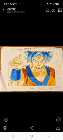 ゴクウ、青き神の力！