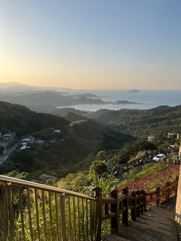 山と海と空のグラデーション