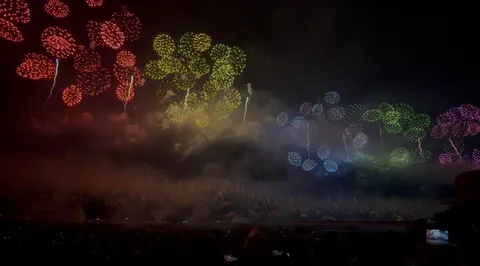 夜空を彩る花火の祭典