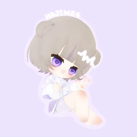 ゆめかわパープルに包まれて