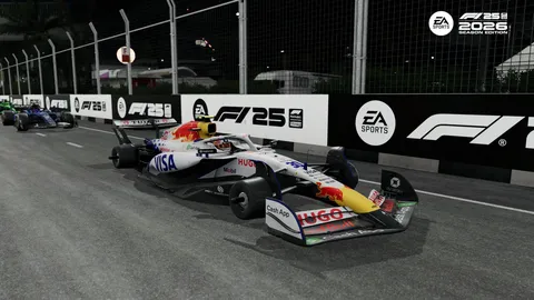 F1 2026、夜のサーキットを疾走