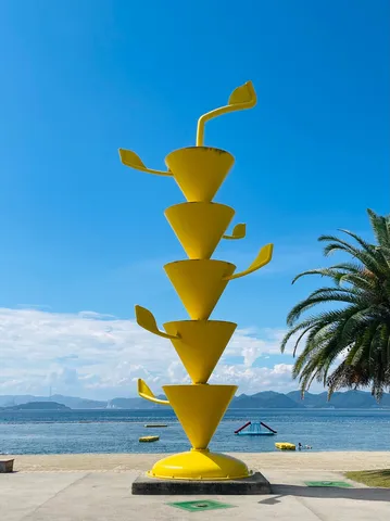 海辺に積もる黄色い時間
