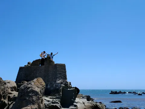 友と海