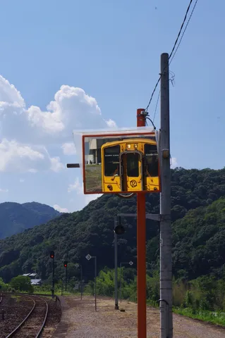 線路の先に映る、もう一つの世界