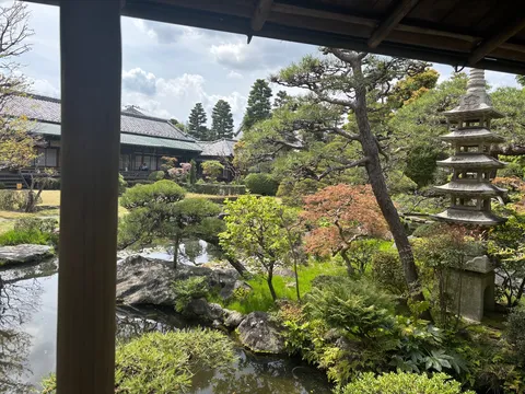 静寂に包まれた和の情景
