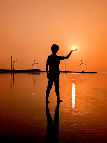 掌の小さな太陽