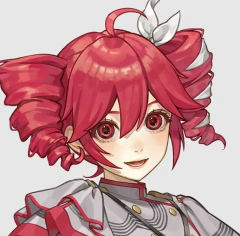くるくるヘアの愛らしい笑顔
