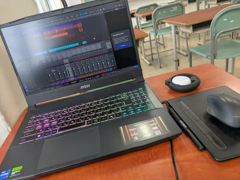 教室に広がるデジタル世界