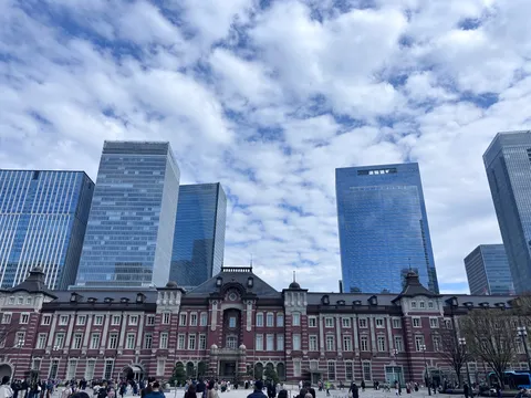 レトロと未来が同居する景色