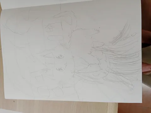 風を切る翼のイメージ
