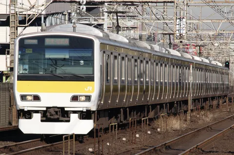 都会を駆ける中央線車両