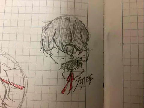 影の中の静かな一瞬