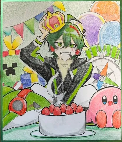 主役は僕！キングダムケーキで誕生日パーティー
