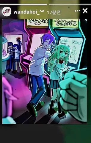 ネオンの遊び場でふたり