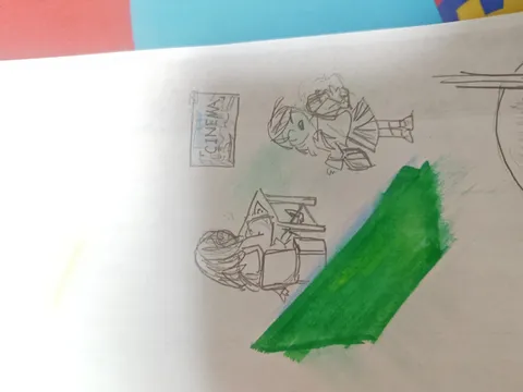 スケッチブックの物語