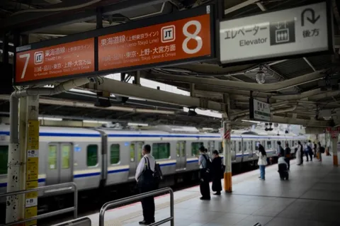 日常の一コマ、駅の風景