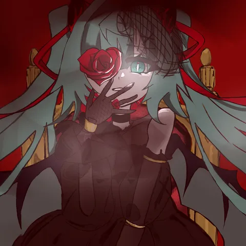 赤に沈む薔薇の余韻