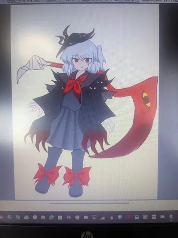闇夜に光る赤き眼差し