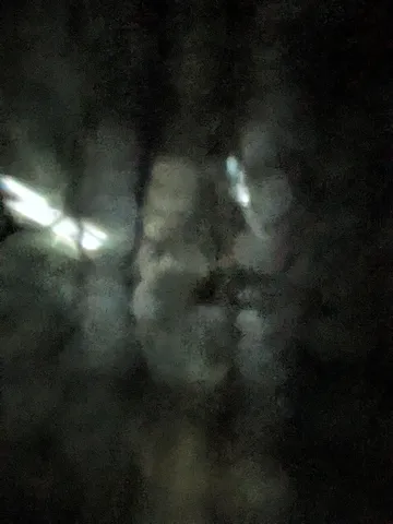 幻想的な光のカーテン