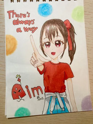 彼女の描く、元気な世界