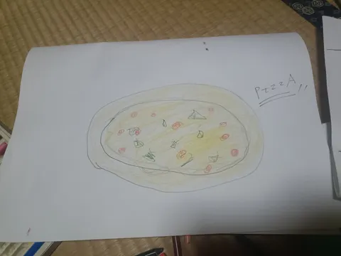 素朴さが愛おしい、手作りピッツァ