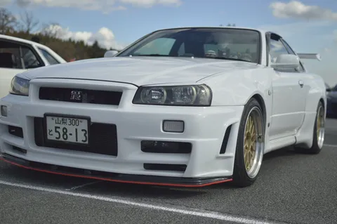 白きGT-R、午後の輝き