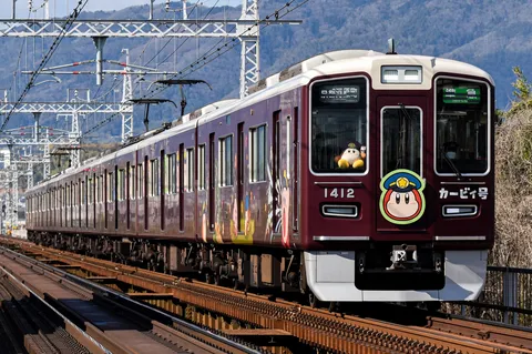 出発進行！笑顔のカービィ号