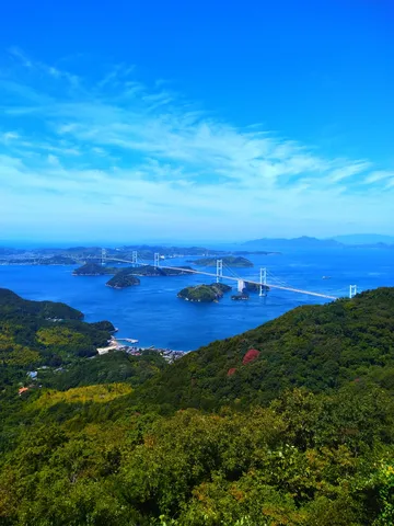 青と緑の彼方へ橋景