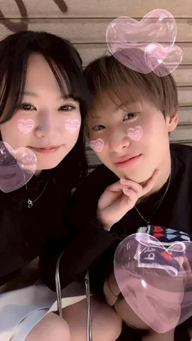 ハートと二人、甘いひととき