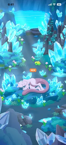 氷晶の洞窟と眠る影
