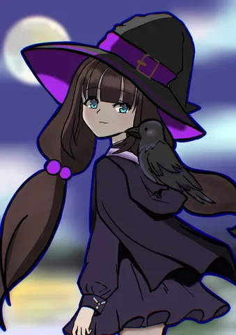 魔法使いと黒猫の月夜