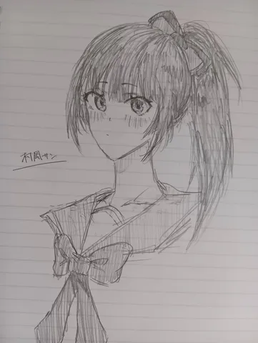 初々しいポニーテール少女