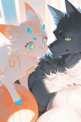 愛らしさ際立つ幻想の一枚