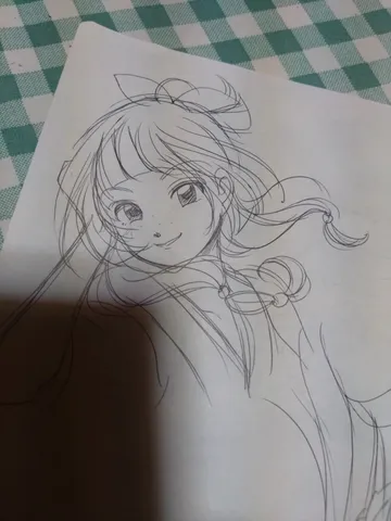 風に揺れる笑みの印象