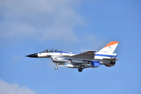 青空を切り裂く、疾走する青き翼