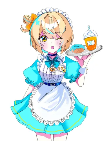 甘い誘惑、メイドさんの微笑み