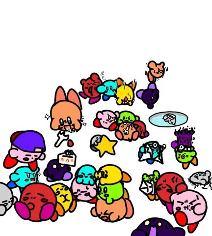 カービィたちのわちゃわちゃ大集合！