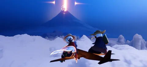 まさかの空路で火山観光！