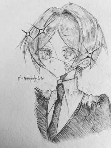 静かな微笑みの瞬間