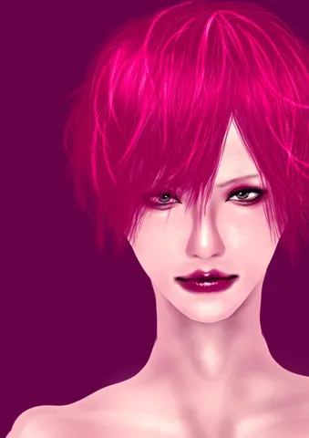 幻夜に咲く真紅の華