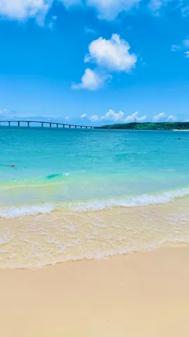 透きとおる海辺の午後