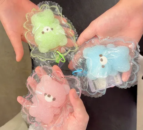 ふわふわ熊の小さな宝物